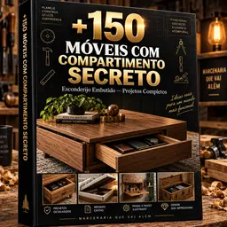 +150 Móveis com Compartimento Secreto — Esconderijo Embutido