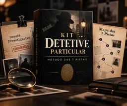 Kit Detetive Particular | Método das 7 Pistas™
