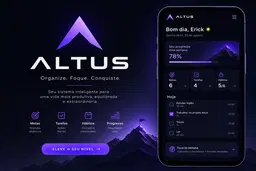 ALTUS - Dashboard de organização Pessoal