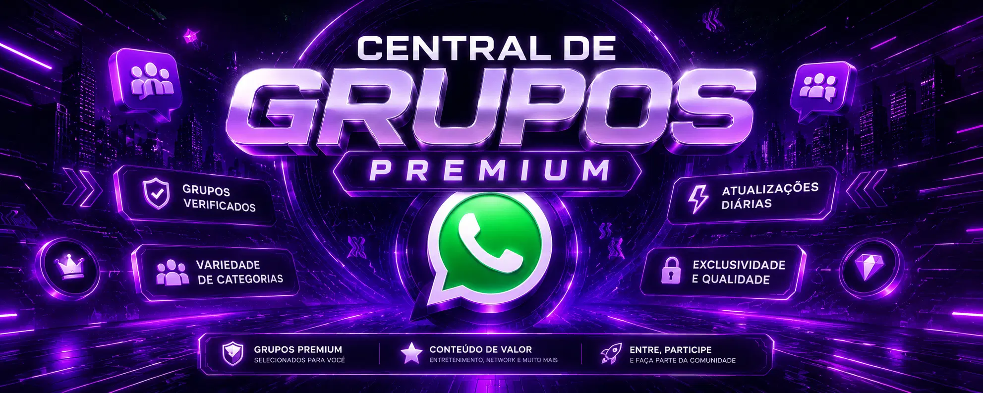+ 200 Grupos de WhatsApp -  Divulgue Seus links de Afiliados da Shopee, Mercado Livre e Amazon com acesso vitalício.