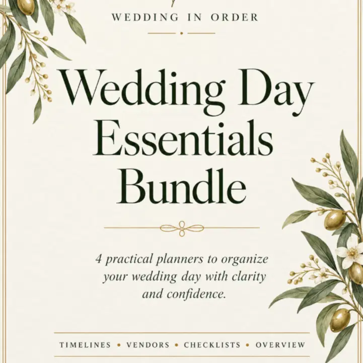 Wedding Day Essentials Bundle
