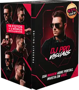 DJ PRO VISUALS | PRESSKIT FOTOGRÁFICO DIGITAL