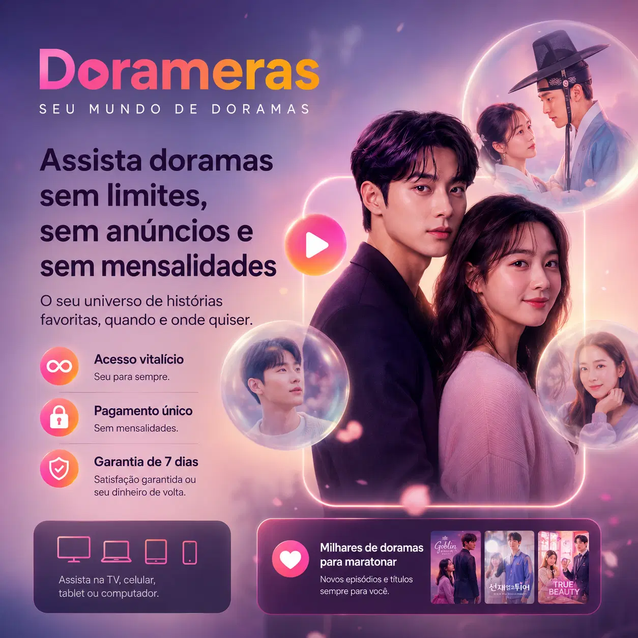 OS DORAMAS MAIS QUENTES.
