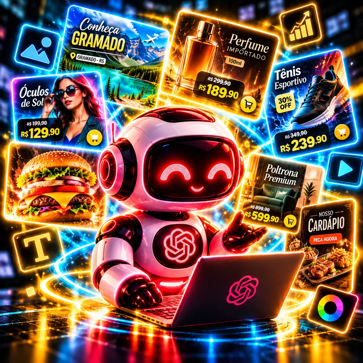 📸 Fotos e Criativos com IA (De R$ 37,90 por R$ 19,90)