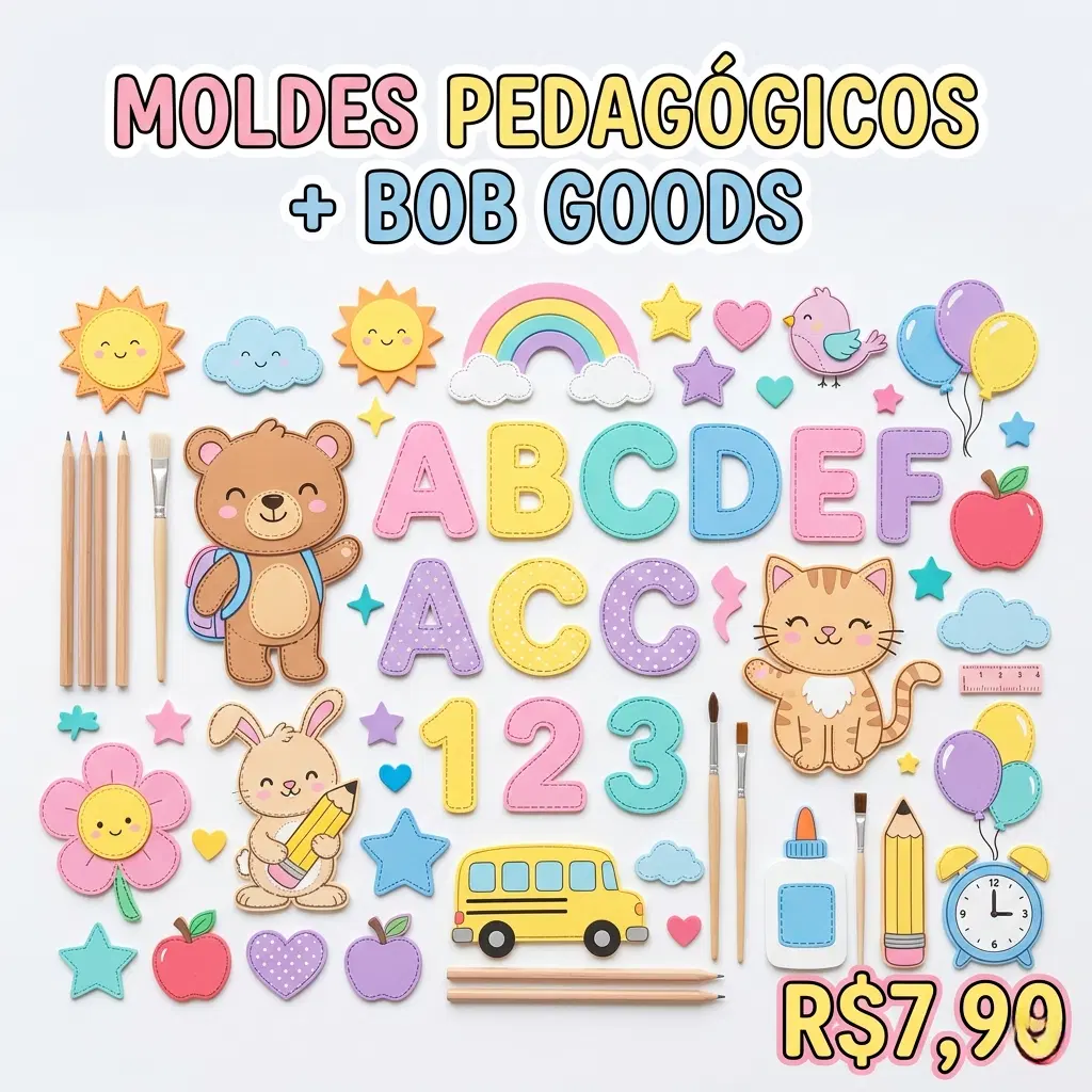 Moldes Pedagógicos + Bobbie Goods