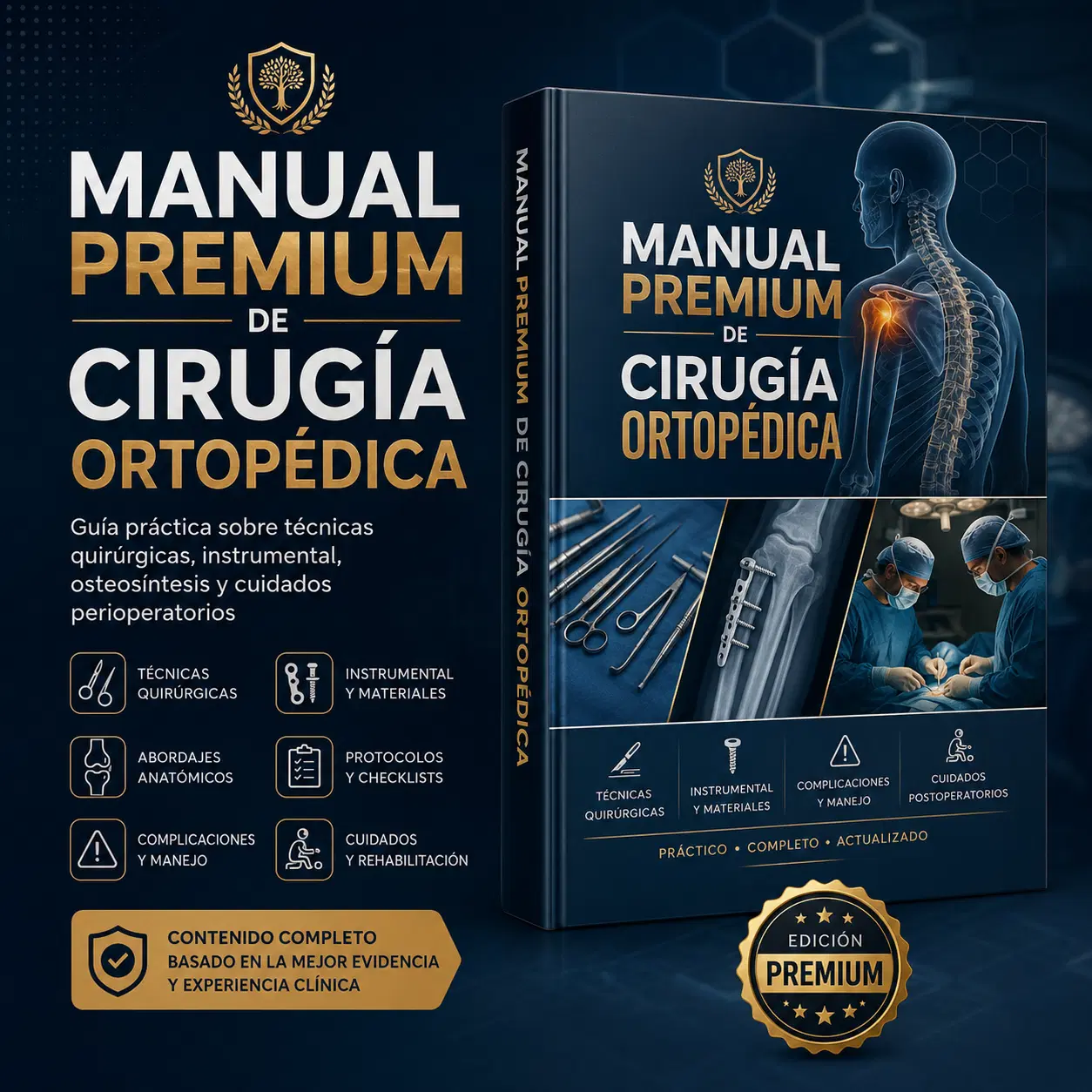 Manual Premium de Cirugía Ortopédica