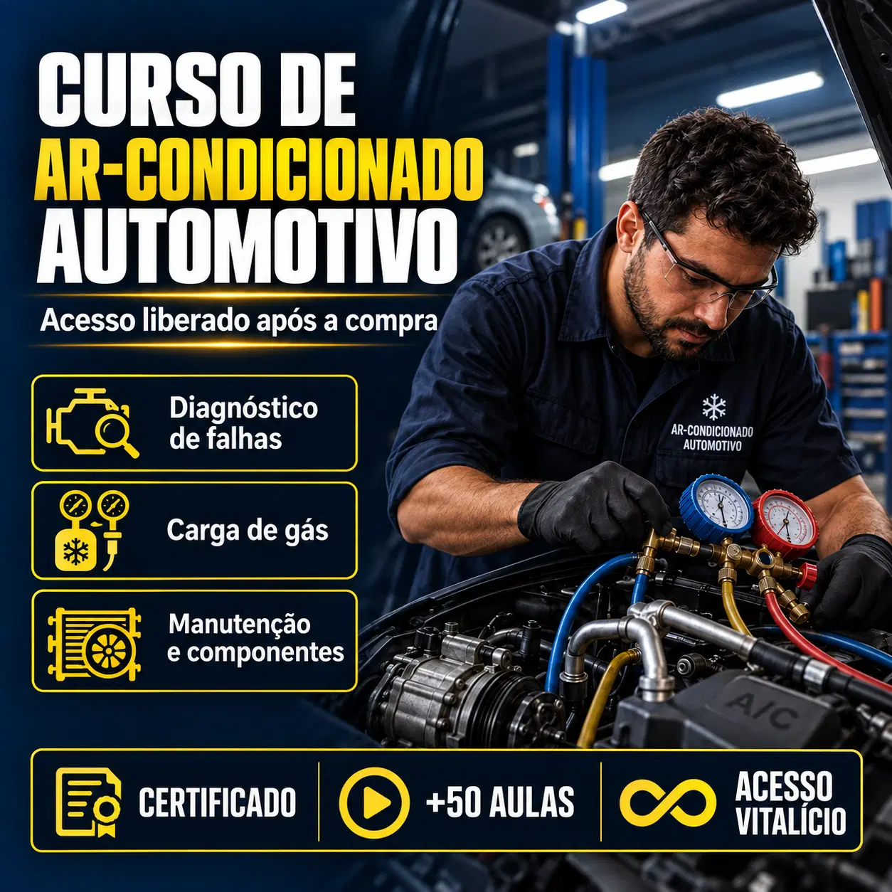 Curso de Ar-Condicionado Automotivo