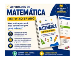 Kit Básico de Atividades de Matemática do 1º ao 5º Ano