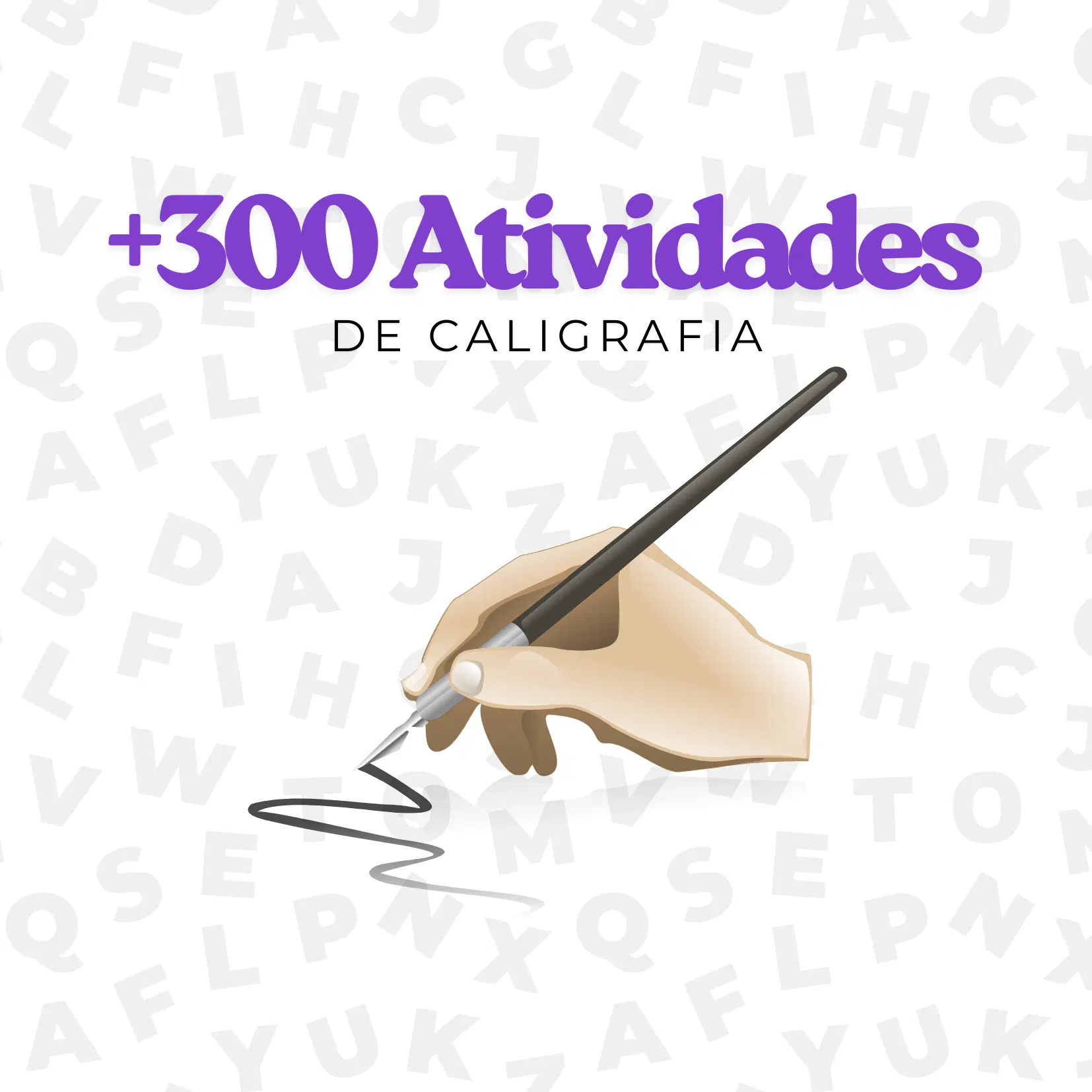 + 300 Atividades de Caligrafia