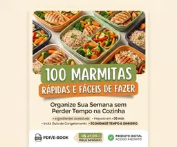 100 Marmitas Rápidas e Fáceis de Fazer