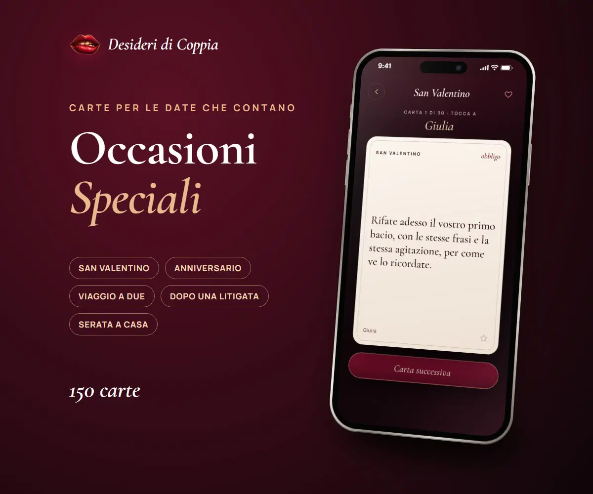 Aggiungi le Occasioni Speciali