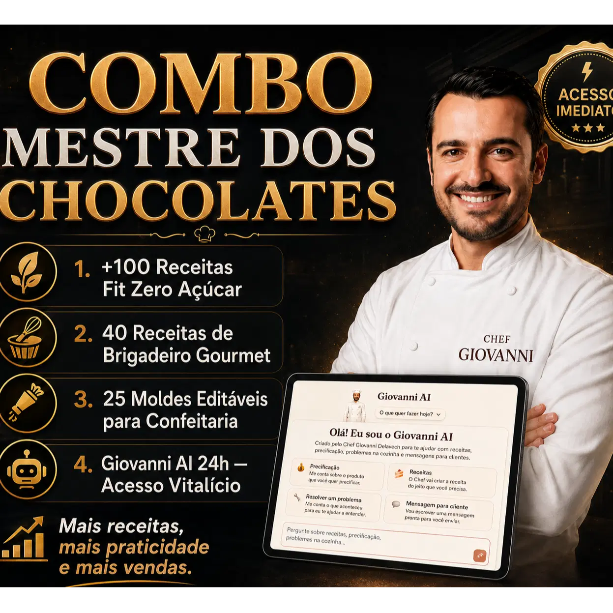 Combo Mestre do Chocolate