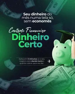 Controle Financeiro Simples: Mini App + Planilha Excel