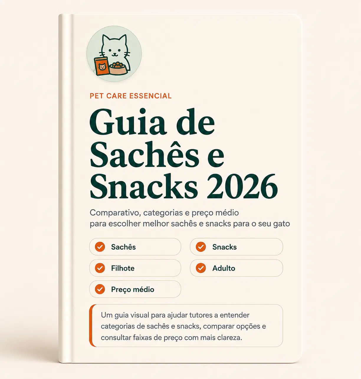 Guia Completo de Sachês e Snacks Felinos