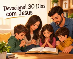 Devocional Infantil 30 Dias Caminhando com Jesus
