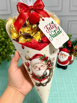 Kit Cones de Natal Completo