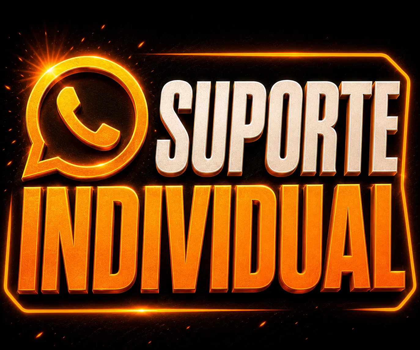 Suporte individual no WhatsApp