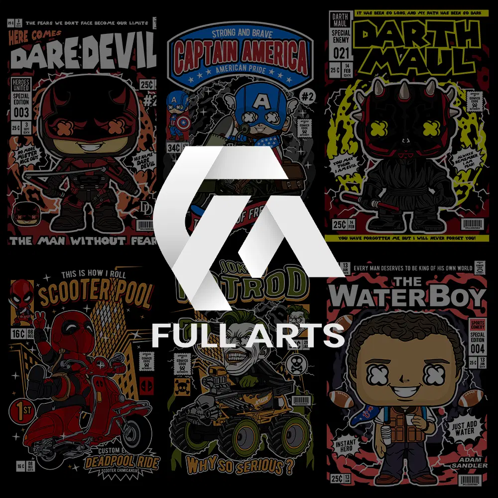 Pack Funko Pop 250 Artes