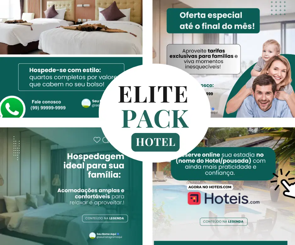 PACK DE ARTES -  HOTEL E POUSADA (TURISMO LOCAL)