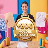 +300 Moldes Infantil Costura