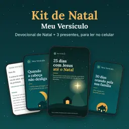 Kit de Natal Meu Versículo