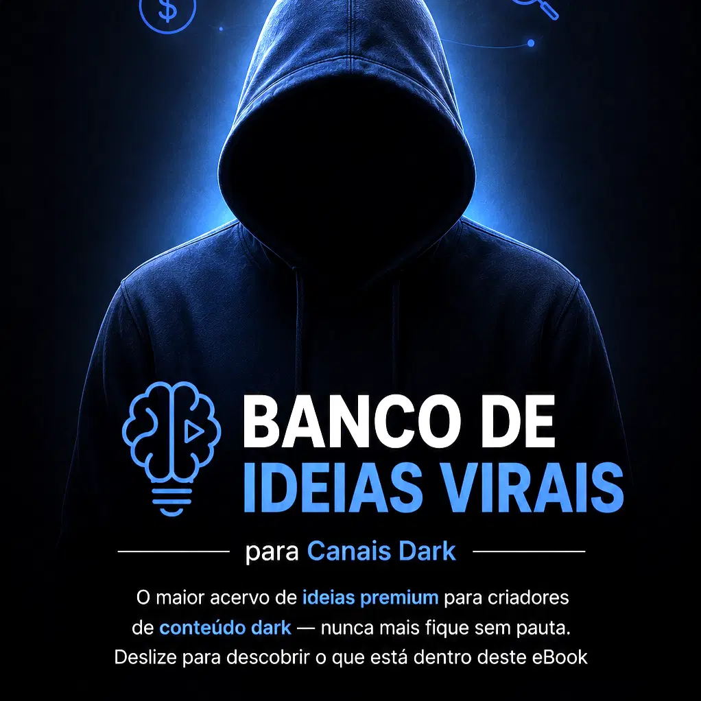💡BANCO DE IDEIAS VIRAIS para Canais Dark