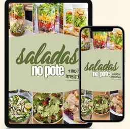 Saladas no pote + molhos - Clara Monteiro