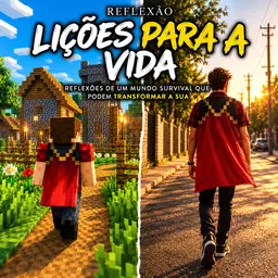 Lições Para a Vida | Reflexões Inspiradas no Minecraft Survival