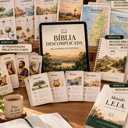 Bíblia Descomplicada — 66 Livros em Fichas - Plano Premium