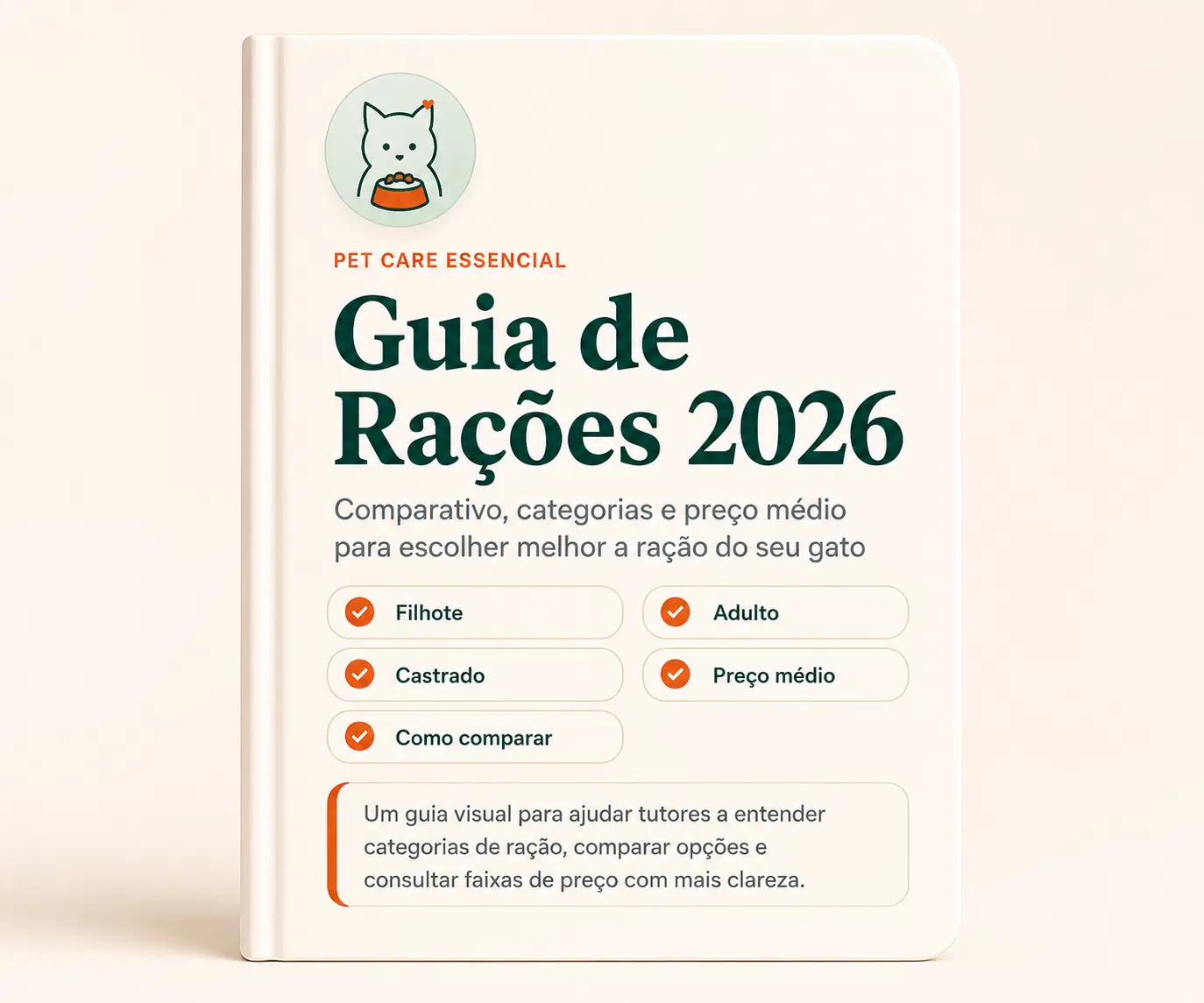 Guia Completo de Rações Felinos  - 2026