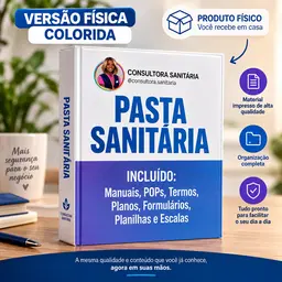 Pasta Sanitária Personalizada - Física (Colorida)