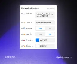 Checkout Pré-populado com Framer