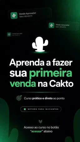 Como fazer suas primeiras vendas 💵