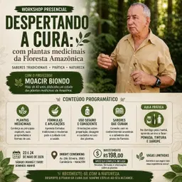 Despertando a Cura com Plantas Medicinais da Floresta Amazônica