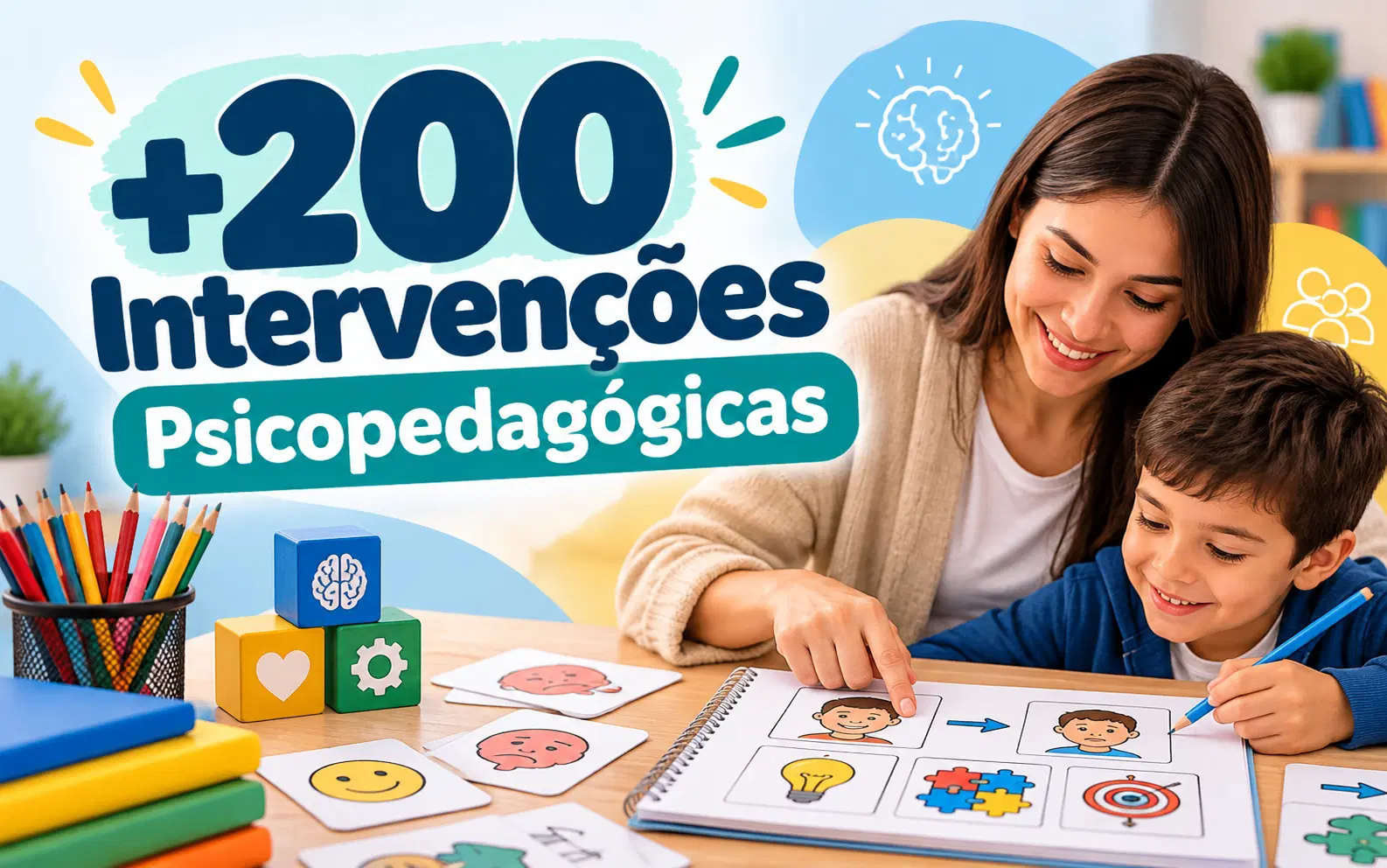 +200 Intervenções Psicopedagógicas