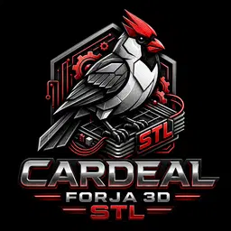 Cardeal Forja 3D STL