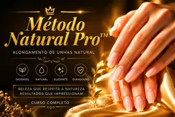 Método Natural Pro - Alongamento de Unhas
