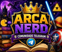 👑📚 ARCA NERD  -  COMUNIDADE TELEGRAM 📚👑