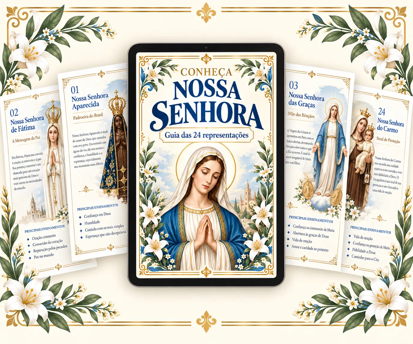 Guia das 24 Representações de Nossa Senhora