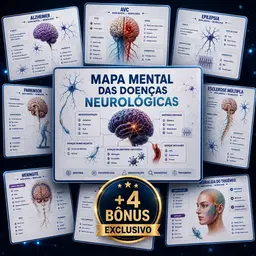 50 Mapas Mentais de Neurologia + Bônus