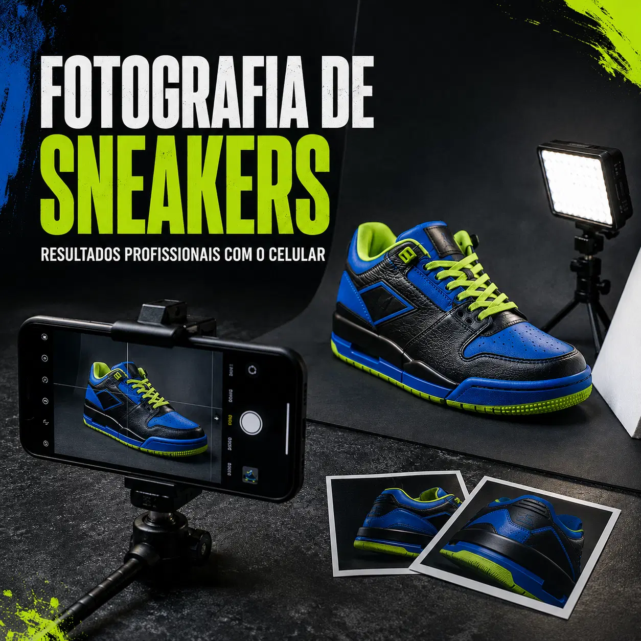 Manual de Fotografia para Sneaker com Celular