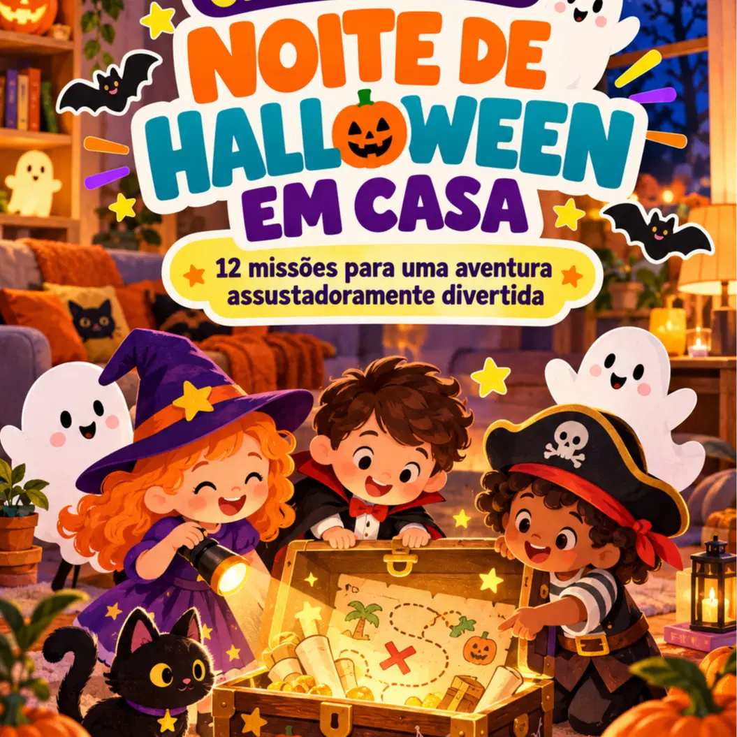Noite de Halloween em Casa