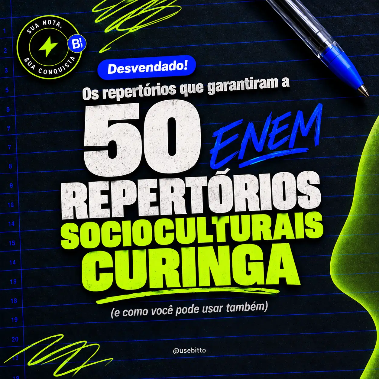 50 REPERTÓRIOS SOCIOCULTURAIS CURINGA