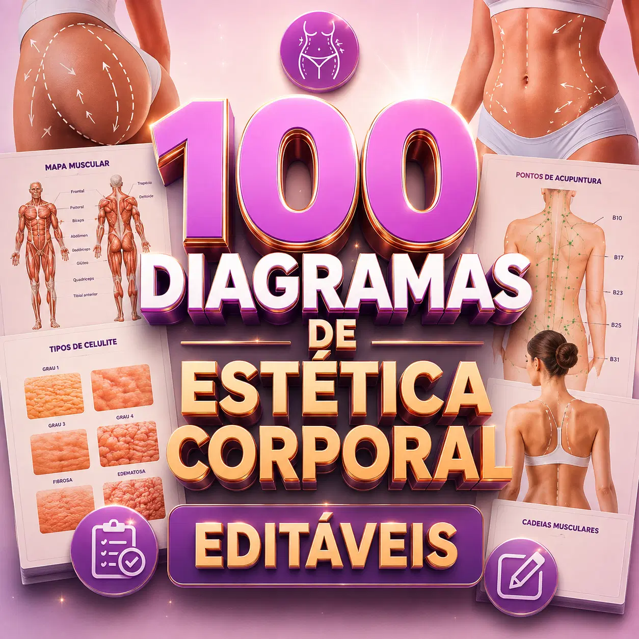 100 Diagramas de Estética Corporal