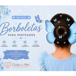 Kit de Borboletas Azul Encantado | Arquivo Digital
