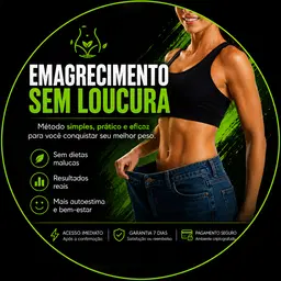 Emagrecimento sem loucura