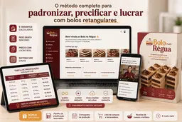 Lucrando fazendo bolo