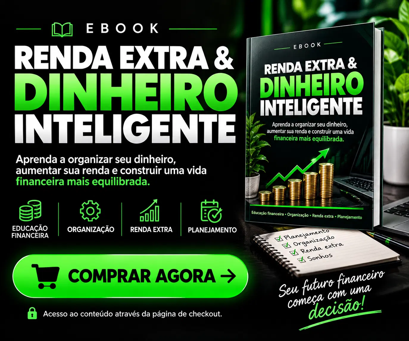 Renda extra E dinheiro inteligente-aprenda a fazer rendas extras e manusear seu dinheiro