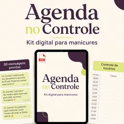 Agenda no Controle: Kit prático para manicures.