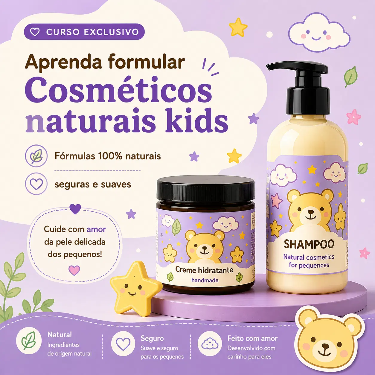 Curso De Cosmeticos Naturais Kids